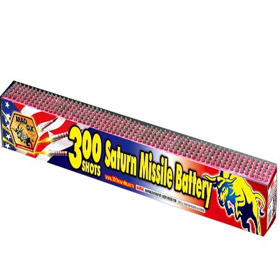 Crackling 300 Shot Missile Battery (Cutting Edge)